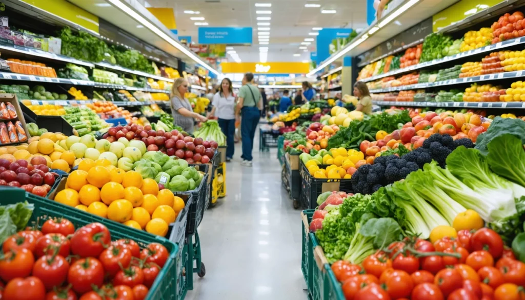 Produtos frescos e qualidade